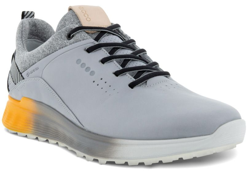 ECCO Golf Ecco S-Three Men's Golf Shoes - Silver Grey Dritton 8 ECCO Golf Ecco S-Three Men's Golf Shoes - Silver Grey Dritton - Image 6