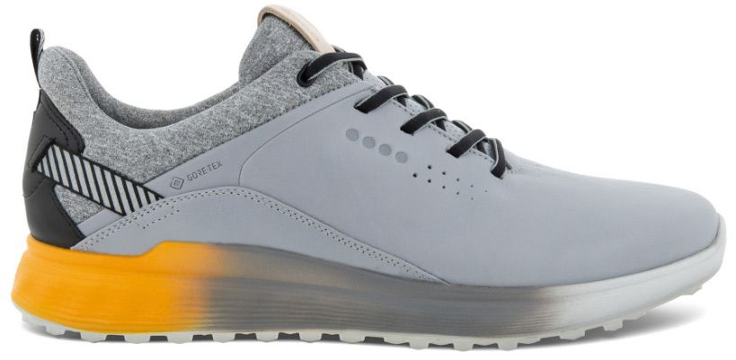 ECCO Golf Ecco S-Three Men's Golf Shoes - Silver Grey Dritton 4 ECCO Golf Ecco S-Three Men's Golf Shoes - Silver Grey Dritton - Image 2