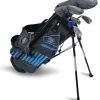 U.S. Kids Golf U.S Kids Golf UL48-S 5 Club Stand Bag Set - Grey/Teal -Clubs Shop 18760 1 1