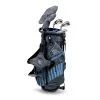 U.S. Kids Golf U.S Kids Golf UL48-S 5 Club Stand Bag Set - Grey/Teal - Left Hand -Clubs Shop 18860 alta