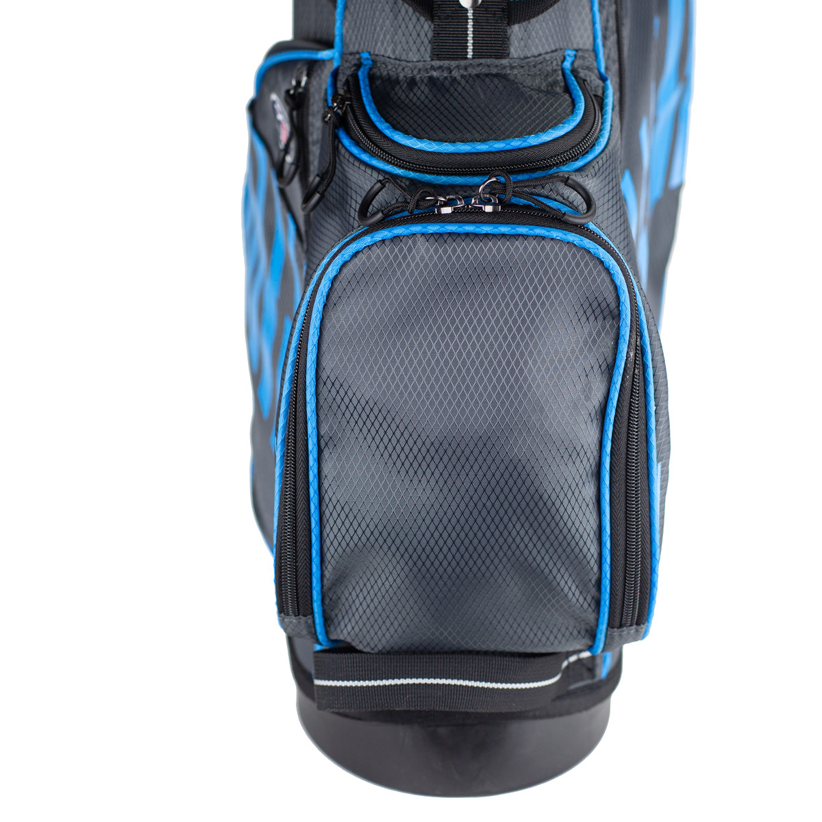 U.S. Kids Golf U.S Kids Golf UL48-S 5 Club Stand Bag Set - Grey/Teal - Left Hand 4 U.S. Kids Golf U.S Kids Golf UL48-S 5 Club Stand Bag Set - Grey/Teal - Left Hand - Image 2