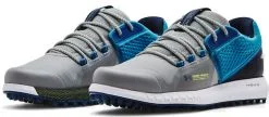 Under Armour Golf Under Armour HOVR Forge RC Spikeless Golf Shoes - Mod Grey / Cruise Blue (103) -Clubs Shop 3024366 4 1