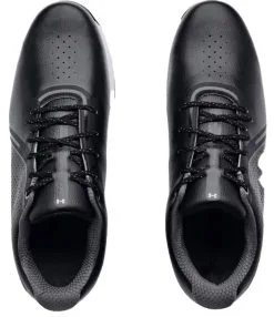 Under Armour Golf Under Armour Charged Draw RST Wide E Men's Golf Shoe - Black (001) -Clubs Shop 3024562 3 11