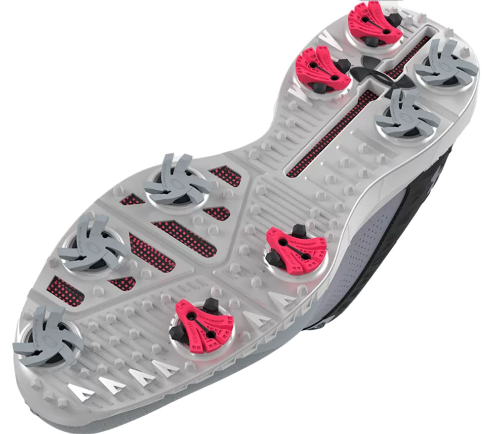 Under Armour Golf Under Armour HOVR Drive 2 Wide Golf Shoes - Grey (101) 4 Under Armour Golf Under Armour HOVR Drive 2 Wide Golf Shoes - Grey (101) - Image 2