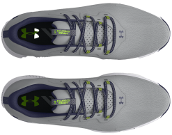 Under Armour Golf Under Armour Charged Draw 2 Wide Mens Golf Shoes - Mod Gray/Midnight Navy -Clubs Shop 3026401 101 3