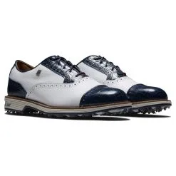 FootJoy Golf FootJoy Premiere Series Tarlow Golf Shoes - White/Navy -Clubs Shop 3 1
