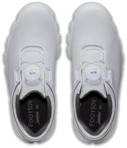 FootJoy Golf FootJoy Pro SL BOA 2022 Junior Golf Shoes - White/Blue -Clubs Shop 45031 7