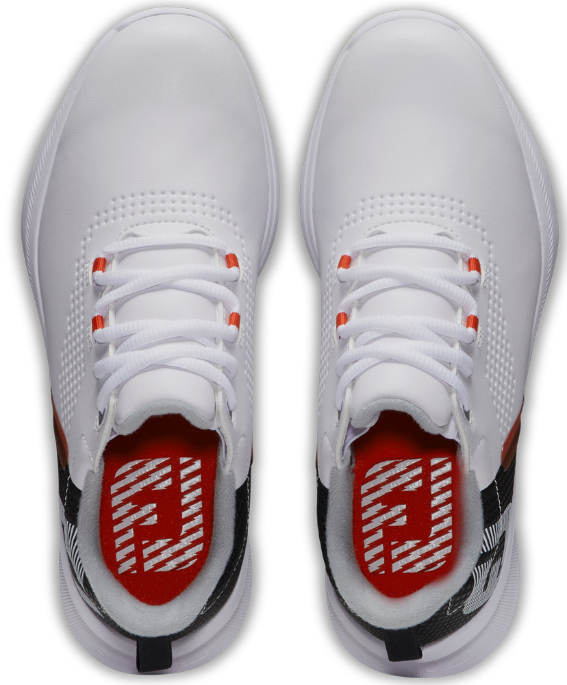 FootJoy Golf FootJoy Fuel Junior Golf Shoe - White/Black/Lime 7 FootJoy Golf FootJoy Fuel Junior Golf Shoe - White/Black/Lime - Image 5