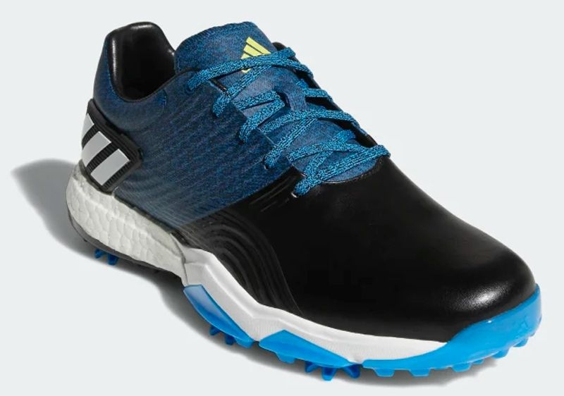 ADIDAS ADIPOWER 4ORGED Men's Golf Shoes - Bright Blue/Core Black/Shock Yellow 5 ADIDAS ADIPOWER 4ORGED Men's Golf Shoes - Bright Blue/Core Black/Shock Yellow - Image 3