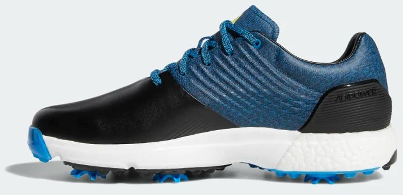 ADIDAS ADIPOWER 4ORGED Men's Golf Shoes - Bright Blue/Core Black/Shock Yellow 4 ADIDAS ADIPOWER 4ORGED Men's Golf Shoes - Bright Blue/Core Black/Shock Yellow - Image 2