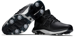 FootJoy Golf FootJoy HyperFlex Carbon Mens Golf Shoes - Black/White/Grey -Clubs Shop 51119 6