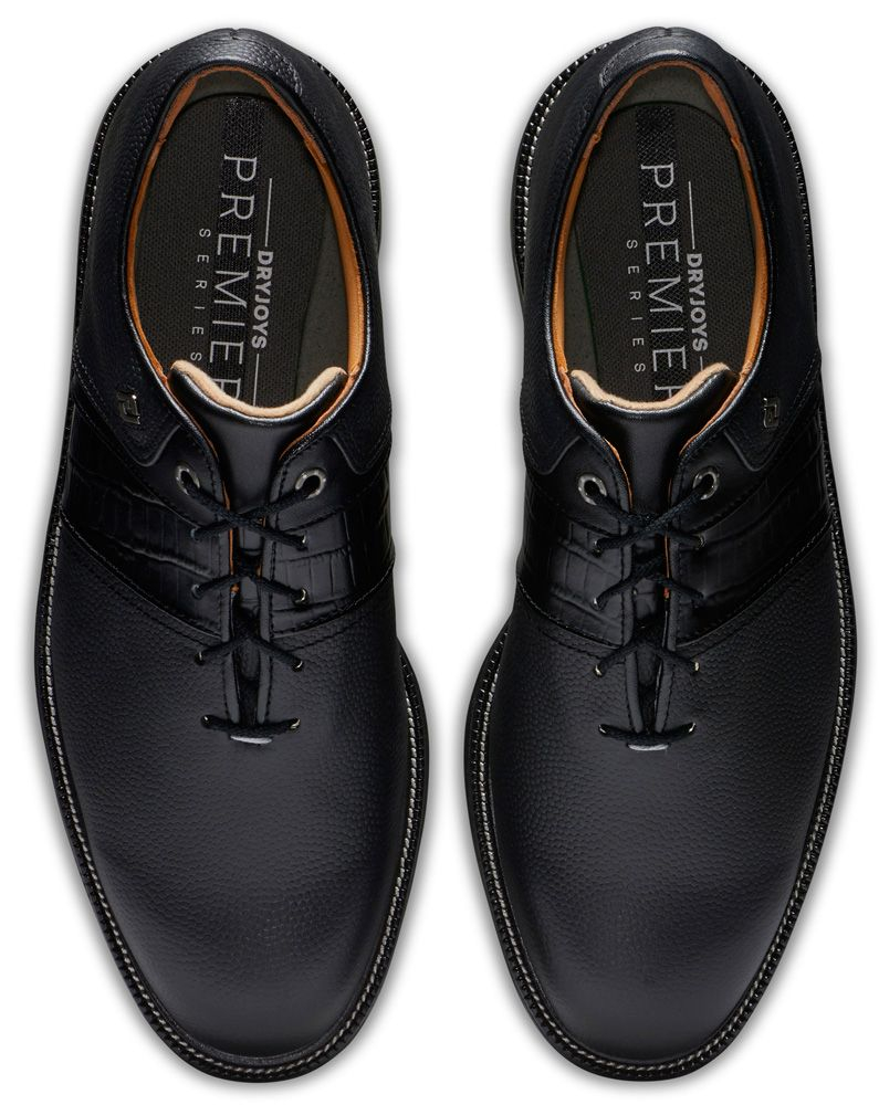 FootJoy Golf FootJoy DryJoys Premiere Series Packard Golf Shoes - Black 5 FootJoy Golf FootJoy DryJoys Premiere Series Packard Golf Shoes - Black - Image 3