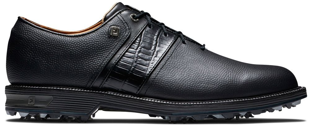 FootJoy Golf FootJoy DryJoys Premiere Series Packard Golf Shoes - Black 3 FootJoy Golf FootJoy DryJoys Premiere Series Packard Golf Shoes - Black