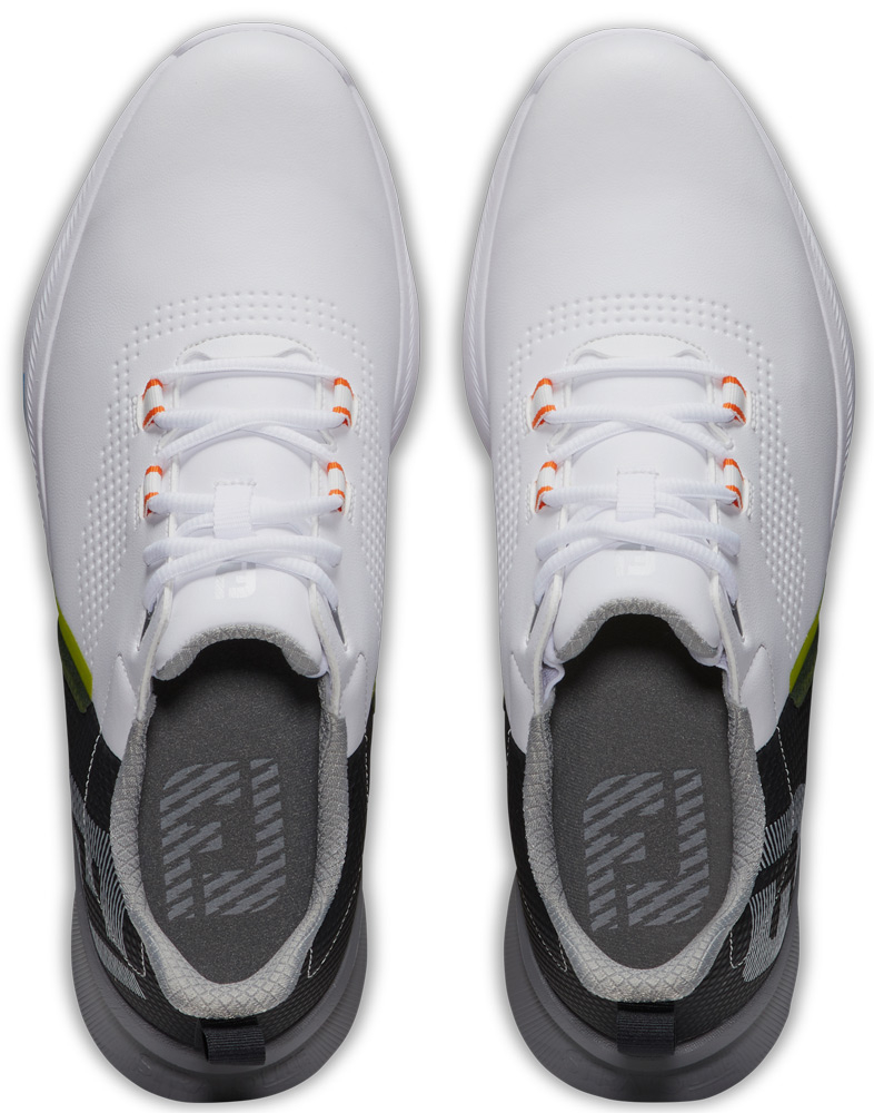FootJoy Golf FootJoy Fuel Golf Shoe - White/Black/Orange 7 FootJoy Golf FootJoy Fuel Golf Shoe - White/Black/Orange - Image 5