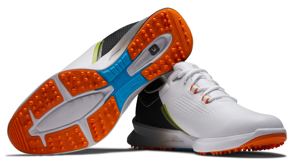 FootJoy Golf FootJoy Fuel Golf Shoe - White/Black/Orange 8 FootJoy Golf FootJoy Fuel Golf Shoe - White/Black/Orange - Image 6