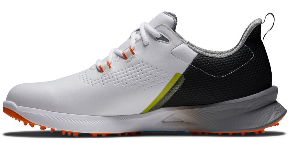 FootJoy Golf FootJoy Fuel Golf Shoe - White/Black/Orange 4 FootJoy Golf FootJoy Fuel Golf Shoe - White/Black/Orange - Image 2