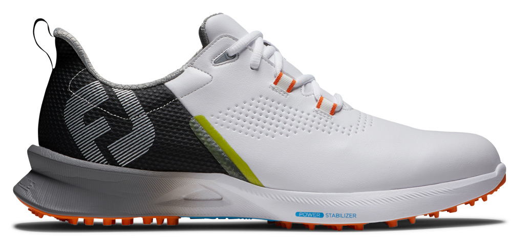 FootJoy Golf FootJoy Fuel Golf Shoe - White/Black/Orange 3 FootJoy Golf FootJoy Fuel Golf Shoe - White/Black/Orange