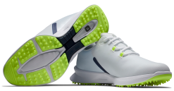 FootJoy Golf FootJoy Fuel Sport Mens Golf Shoes - White/Navy/Green -Clubs Shop 55453 4