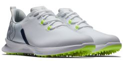 FootJoy Golf FootJoy Fuel Sport Mens Golf Shoes - White/Navy/Green -Clubs Shop 55453 7