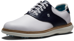 FootJoy Golf FootJoy Traditions Mens Golf Shoes - White/Navy 57899 -Clubs Shop 57899 5