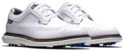 FootJoy Golf FootJoy Traditions - Shield Tip Golf Shoes - White -Clubs Shop 57910 3