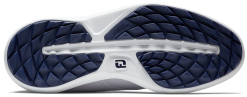 FootJoy Golf FootJoy Traditions Spikeless Mens Golf Shoes - White/Navy -Clubs Shop 57927 5