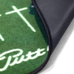 Acushnet PuttOut Mat - In Home Practice Mat- Grey -Clubs Shop 5 PuttOut Mat Green