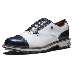 FootJoy Golf FootJoy Premiere Series Tarlow Golf Shoes - White/Navy -Clubs Shop 7 1