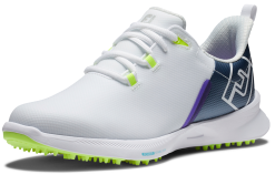 FootJoy Golf FootJoy Fuel Sport Womens Golf Shoes - White/Navy/Green 11 FootJoy Golf FootJoy Fuel Sport Womens Golf Shoes - White/Navy/Green -Clubs Shop 90128 2