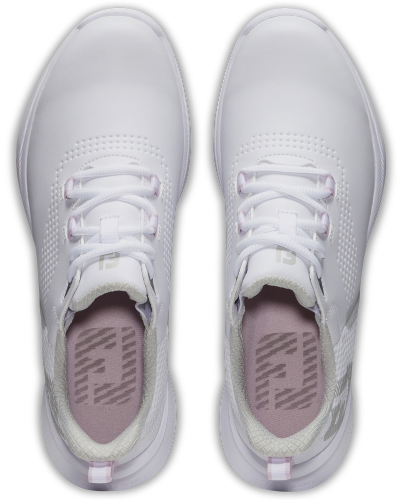 FootJoy Golf FootJoy Fuel Womens Golf Shoe - White/Pink 9 FootJoy Golf FootJoy Fuel Womens Golf Shoe - White/Pink - Image 7