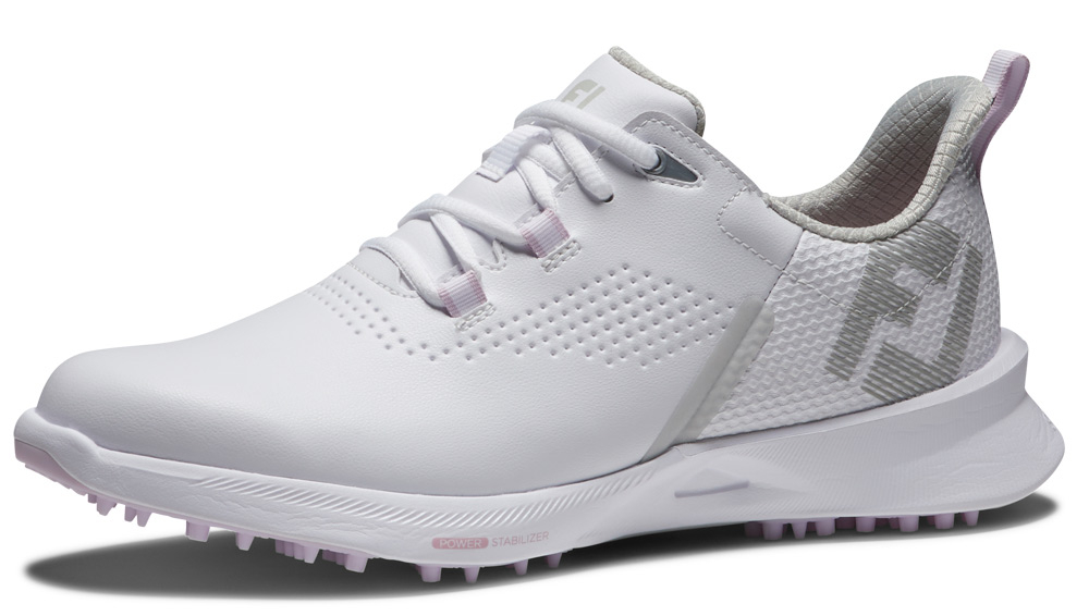 FootJoy Golf FootJoy Fuel Womens Golf Shoe - White/Pink 5 FootJoy Golf FootJoy Fuel Womens Golf Shoe - White/Pink - Image 3
