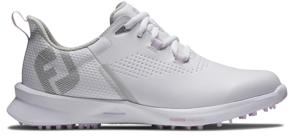 FootJoy Golf FootJoy Fuel Womens Golf Shoe - White/Pink 3 FootJoy Golf FootJoy Fuel Womens Golf Shoe - White/Pink