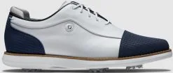 FootJoy Golf FootJoy Traditions Cap Toe Womens Golf Shoe - White/Navy