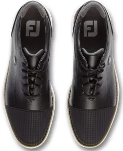 FootJoy Golf FootJoy Traditions Cap Toe Womens Golf Shoe - Black -Clubs Shop 97917 1