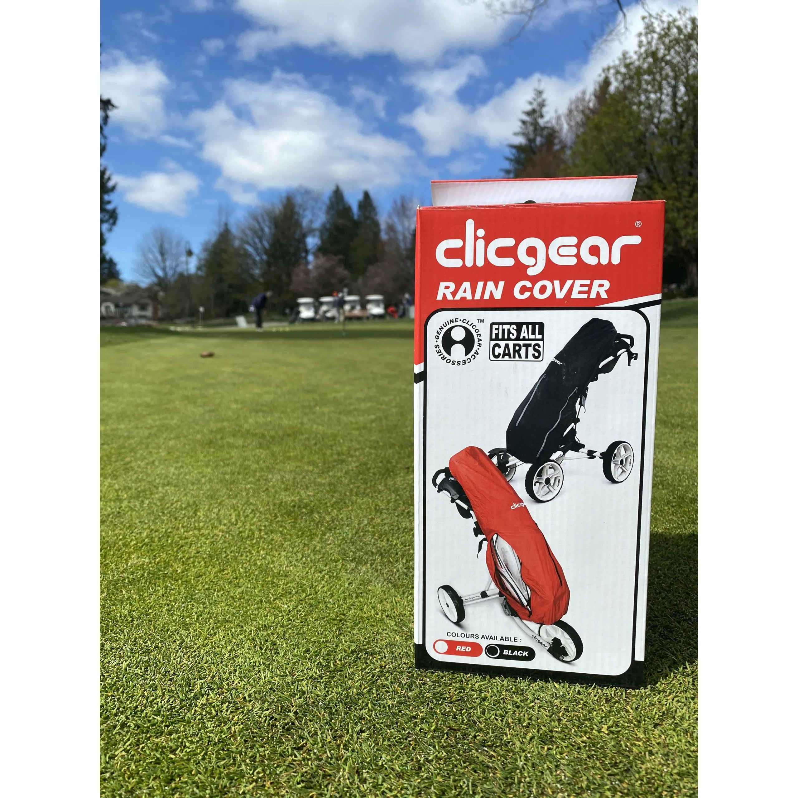 Goliath Golf Clicgear Rain Cover- Black 3 Goliath Golf Clicgear Rain Cover- Black