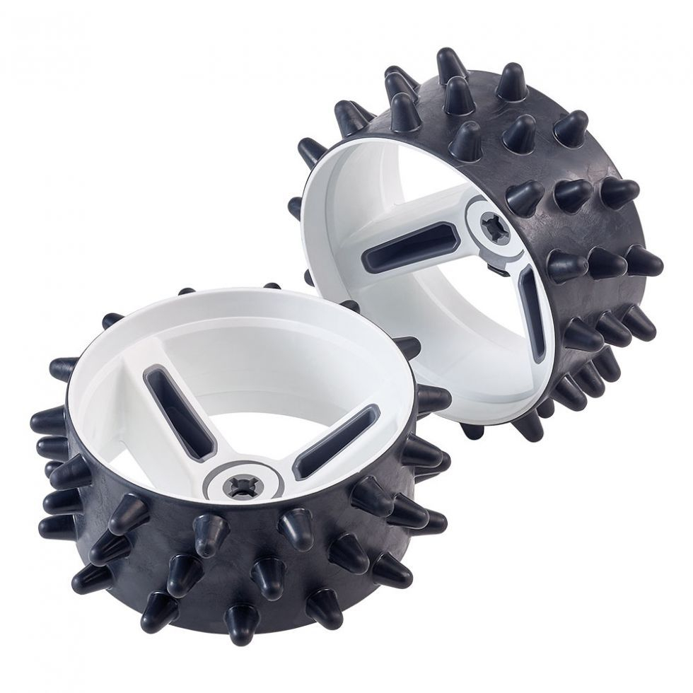 Motocaddy Golf Motocaddy M-Series Hedgehog Winter Wheels (Pair) 3 Motocaddy Golf Motocaddy M-Series Hedgehog Winter Wheels (Pair)