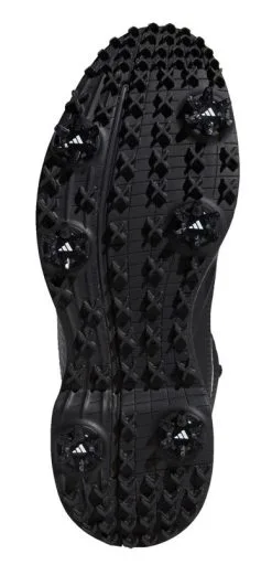 ADIDAS Climaproof Traxion Mid Golf Shoe - Core Black/Core Black/Dark Silver Metallic -Clubs Shop adidascptraxionmidcoreblackcoreblackdarksilvermetallic 3