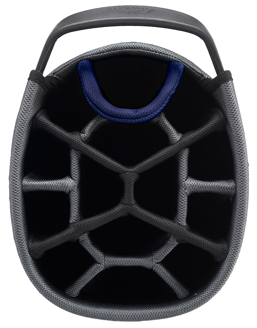 Powakaddy Golf NEW PowaKaddy Dri-Tech Cart Bag - Blue With Cool Grey Trim 4 Powakaddy Golf NEW PowaKaddy Dri-Tech Cart Bag - Blue With Cool Grey Trim - Image 2