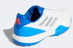 Adidas CodeChaos Sport Wide Fit Golf Shoe -8.5-Cloud White/Silver Metallic/Glow Blue -Clubs Shop ef5731 4