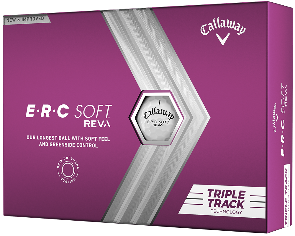 Callaway Golf NEW Callaway ERC Soft REVA Triple Track Golf Balls 3 Callaway Golf NEW Callaway ERC Soft REVA Triple Track Golf Balls