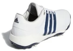 ADIDAS Tour 360 22 Golf Shoes - Cloud White / Collegiate Navy / Silver Metallic -Clubs Shop gv7427 4