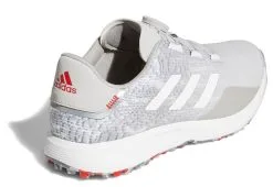 ADIDAS S2G BOA Wide Spikeless Golf Shoes - Grey Two / White / Grey Three -Clubs Shop gv9786 7
