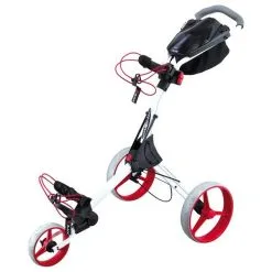 Big Max Golf Big Max IQ+ Push Trolley - White/Red