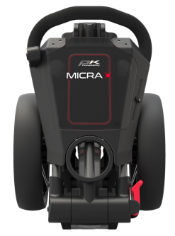 Powakaddy Golf PowaKaddy Micra Golf Push Trolley - GunMetal/Red -Clubs Shop micred3