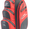 Powakaddy Golf NEW PowaKaddy Dri-Tech Cart Bag - Red With Cool Grey Trim 1 Powakaddy Golf NEW PowaKaddy Dri-Tech Cart Bag - Red With Cool Grey Trim -Clubs Shop redsri