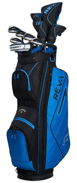 Callaway Golf Callaway REVA 11 Piece Complete Set - Right Hand - Blue Cart Bag