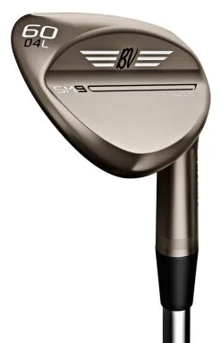 Titleist Golf Titleist SM9 Brushed Steel Wedge - Left Hand