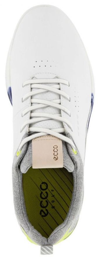 ECCO Golf Ecco S-Three Golf Shoes - White/Lime Punch 6 ECCO Golf Ecco S-Three Golf Shoes - White/Lime Punch - Image 4