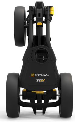Powakaddy Golf Powakaddy Twinline 5 Lite Push Cart - Black -Clubs Shop twinline5liteblack 6