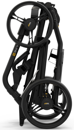 Powakaddy Golf Powakaddy Twinline 5 Lite Push Cart - Black -Clubs Shop twinline5liteblack 7 1